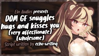 ♡ soft dom girlfriend snuggles hugs and kisses you  Audio Roleplay F4A [upl. by Eltsyek]