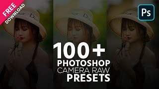 100 Photoshop Presets Free Download  Photoshop Tutorial [upl. by Kirenoj339]