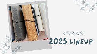 2025 PlannerJournal Lineup [upl. by Elleuqram670]