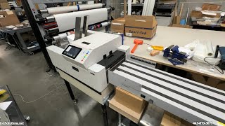 Formax Colormax8 Envelope Printer with Stack Conveyor SAME AS Rena Mach6 or Printware NXT [upl. by Corneille187]