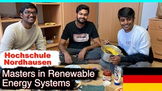 Masters in Renewable Energy Hochschule Nordhausen  Tamil Vlog  All4Food [upl. by Ennasus671]