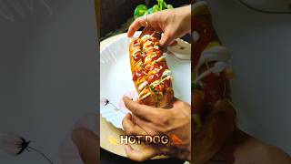 Hot Dog 🌭😱  Egg Hot Dog Recipe  hot dog recipe  egg recipe shorts hotdog egg asmr viral [upl. by Dnalor]