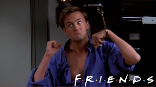 FRIENDS S04E03 The One with the Cuffs  Review [upl. by Sset]