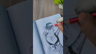 How to draw pencildrawing viralshort video art artworks [upl. by Balac945]