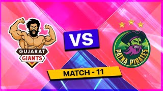 🔴 Live Gujarat Giants vs Patna Pirates  GUJ vs PAT Live  Pro Kabaddi League Live Match Today [upl. by Htebazila]