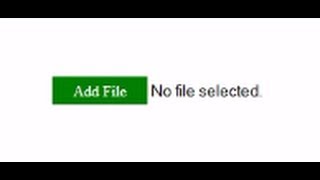 How to customize the HTML5 default input type file button and show selected file name [upl. by Ahens]