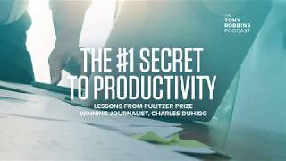 The 1 Secret to Productivity  Tony Robbins Podcast [upl. by Felicdad]