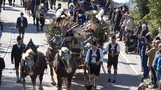 Michaeli  Ritt in Inzell  Oberbayern  Chiemgau 2024 [upl. by Flannery]