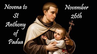 Novena to St Anthony Prayer  The Unfailing Prayer to St Anthony of Padua the Miracle Worker 🕊️✝📖 [upl. by Ayad]