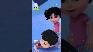 जिंगल बेल जिंगल बेल  Vir The Robot Boy  03  Jingle Bells Songs for Children  Wow Kidz Shorts [upl. by Derzon]