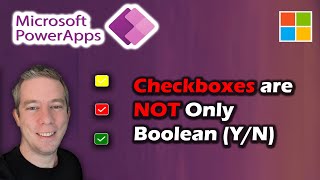 Checkboxes are not only Boolean Using Power Apps and Dataverse for MS Teams [upl. by Dugas650]