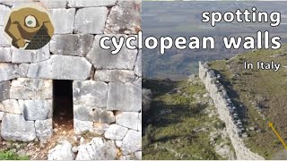 Spotting Cyclopean Walls  In Italy [upl. by Adle]