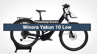 Rower Elektryczny Winora Yakun 10 Low  Preznentacja roweru [upl. by Yraunaj]