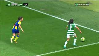 Sporting vs Valadares Gaia 41 Liga Allianz Sporting Bicampeão de futebol feminino [upl. by Llertnac247]