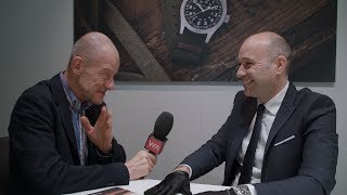 Baselworld 2018 Hamilton CEO Sylvain Dolla Interview [upl. by Ib]