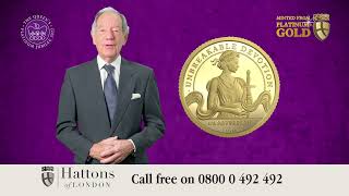 The 2022 Her Majesty’s Graces Platinum Jubilee Gold OneEighth Sovereign TV Ad  Hattons of London [upl. by Darcee]