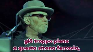 Francesco De Gregori  Raggio di sole karaoke  fair use [upl. by Gayel]