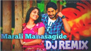 Marali Manasagide Gentleman kannada movie song DJ remix beautiful song ever [upl. by Eenahpets775]