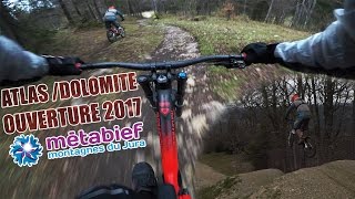 DownHill  Métabief  Atlas 🔵  Dolomite 🔴  Piste Humide 💦  Ouverture 2017 [upl. by Gaynor525]