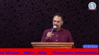 MARANATHA CHURCH MILANO ITALYs Live broadcast [upl. by Yentihw]