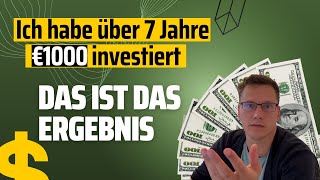 So sieht mein Depot nach über 7 Jahren investieren aus inklusive der Dividendenzahlungen [upl. by Anegue793]