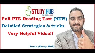 Full PTE Reading Test 2023 NEW Detailed explanations [upl. by Oiludbo]