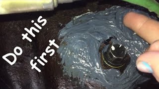 How to fix a leaking oil pan WITHOUT CHANGING IT [upl. by Yoho]