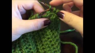 How To Knit Through The Back Loop K1 tbl K2 tbl [upl. by Ehc893]