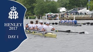 Day 1  Full Replay  Henley Royal Regatta 2017 [upl. by Adekam198]