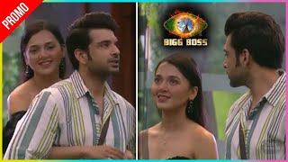 Karan Appreciates Tejus Beauty  Bigg Boss 15 PROMO [upl. by Elohc]