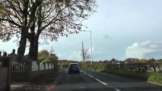 Driving Along Prescot Road From Liverpool Merseyside To Ormskirk Lancashire England [upl. by Kelson]