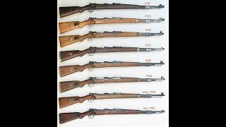 K98k Mauser Evolution Through WW2 [upl. by Amliv]