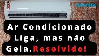 Ar Condicionado Liga mas Não Gela Split Mídea 18000 BTU  Compressor Não Consegue Ligar [upl. by Bottali]