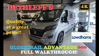 Dethleffs Globetrail Advantage 600 DS 2024 4K Full walkaround  Quality at a great price [upl. by Anniken]