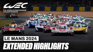 40 Minutes of Le Mans Highlights 🍿 I 2024 24 Hours of Le Mans I FIA WEC [upl. by Ahsiekim]