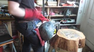 Making a Medieval Norman Helmet  Part 1 [upl. by Connell]