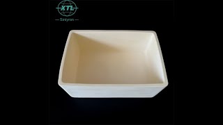 XTL sintyron high temperature alumina ceramic melting crucible [upl. by Seigler]