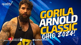 ARNOLD CLASSIC OHIO COM GORILA E QUINN NO QUALITY CAST 166 [upl. by Kooima731]