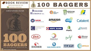 📔100 Baggers Book Review Indian Case studies Navin Kotak etc [upl. by Halonna]