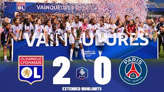 Olympique Lyon vs Paris Saint Germain  Highlights  Womens France Super Cup 10092023 [upl. by Adnilrem]