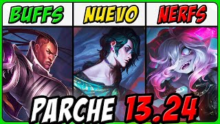 ✅ ¡NOTAS del PARCHE 1324 de LOL en 3 MINUTOS ❌ Nuevo  Ultimo  Actualizando League of Legends [upl. by Bauer]