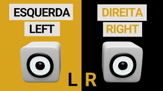 Teste FONE DE OUVIDOCAIXAS DE SOM ESQUERDA e DIREITA LR LEFT RIGHT  MONO ou ESTÉREO Stereo [upl. by Isac]