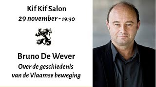 Exposé Bruno De Wever Kif Kif 29 november 2017 [upl. by Ainadi]