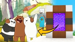 SOMOS OSOS 🐻 PORTAL A LA DIMENSIÓN DE ESCANDALOSOS EN MINECRAFT  DIMENSIONES 26 [upl. by Sparrow]