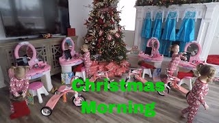 QUADRUPLETS MAGICAL THIRD CHRISTMAS MORNING [upl. by Ahsat]