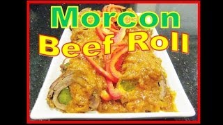 Beef Roll  Beef Morcon  Liz Kreate [upl. by Vig957]