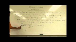 PhysicsBootcampAddendumQ3Relativity Simultaneityavi [upl. by Nilam]