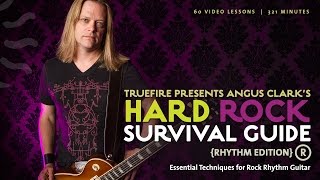 Hard Rock Survival Guide Rhythm  Intro  Angus Clark [upl. by London]