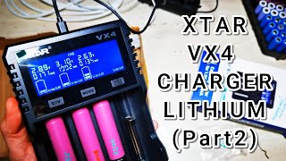 XTAR VX4 la TEST de acumulatori  LITHIUM ION NIMH amp LIION 15V [upl. by Netsruk272]