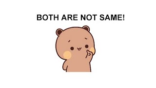 Both Are Not Same  Dudu Bubu Toxic Relationship  Peach Goma  Bear Panda [upl. by Kosey60]